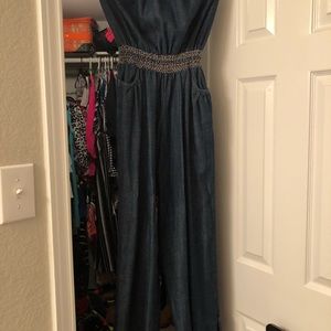 Denim Jumpsuit